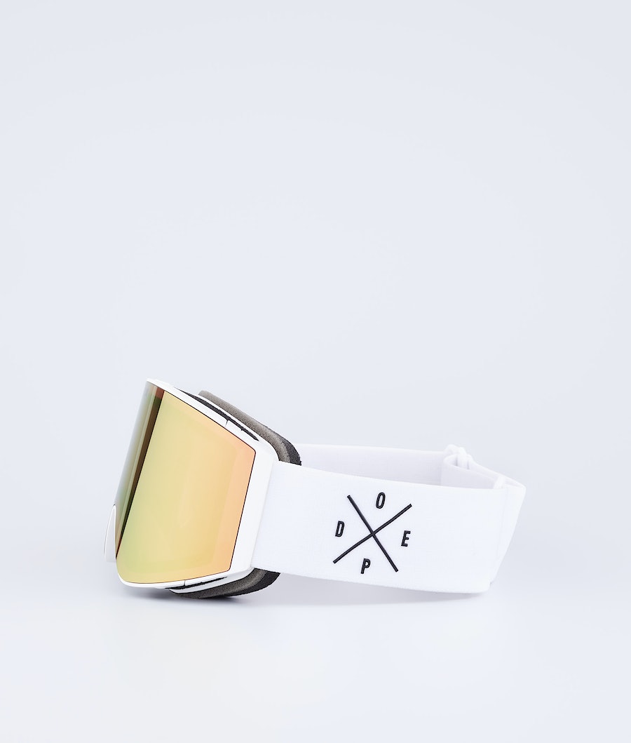 Dope Sight Skibrille Damen Weiß | ZS8456792
