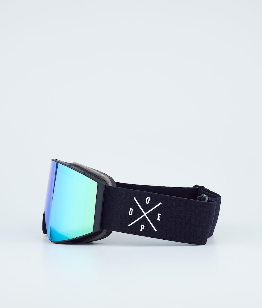 Dope Sight Skibrille Herren Schwarz Grün | KJ1490567