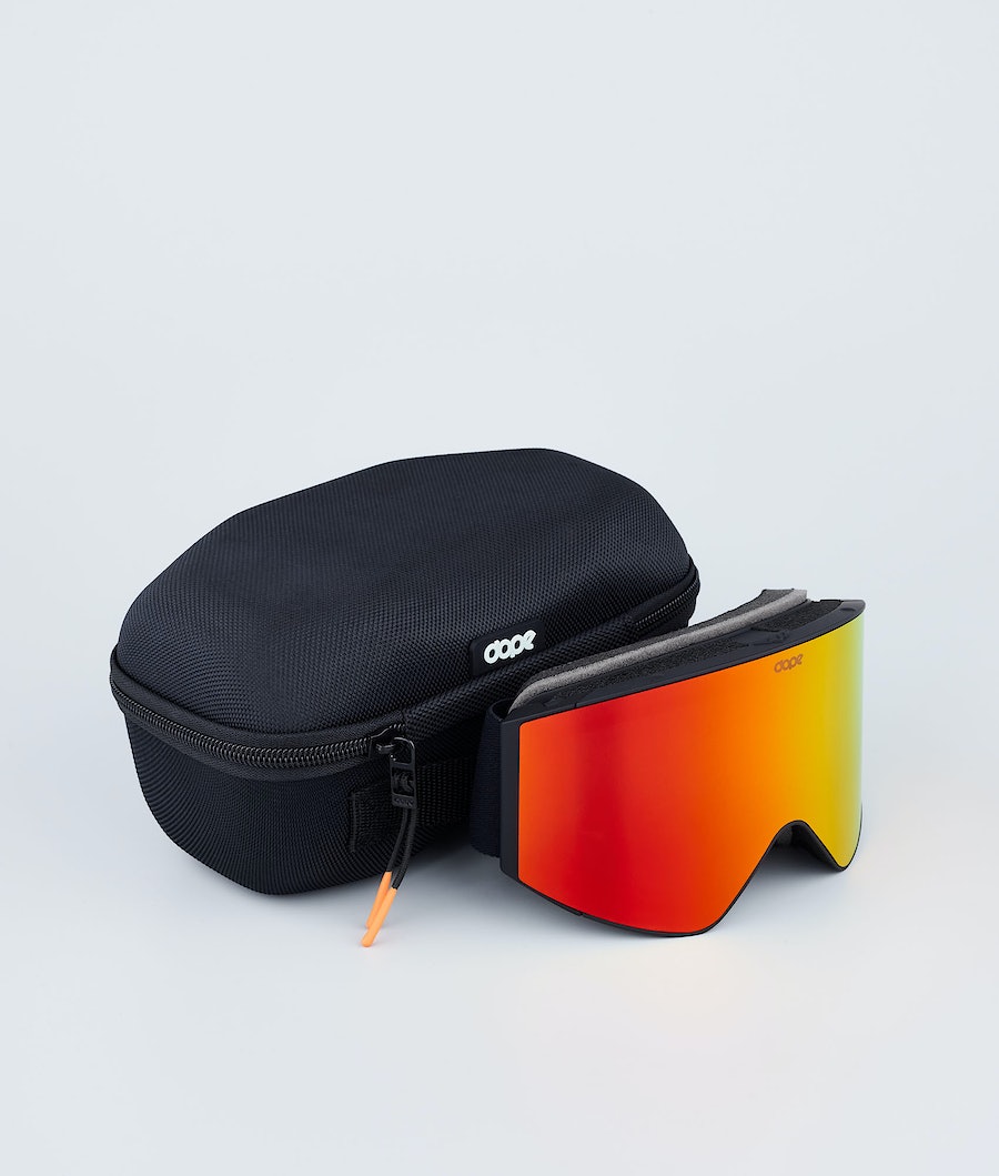 Dope Sight Skibrille Herren Schwarz Rot | EP8763409