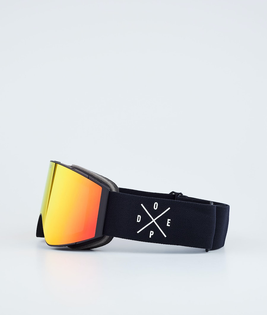 Dope Sight Skibrille Herren Schwarz Rot | EP8763409