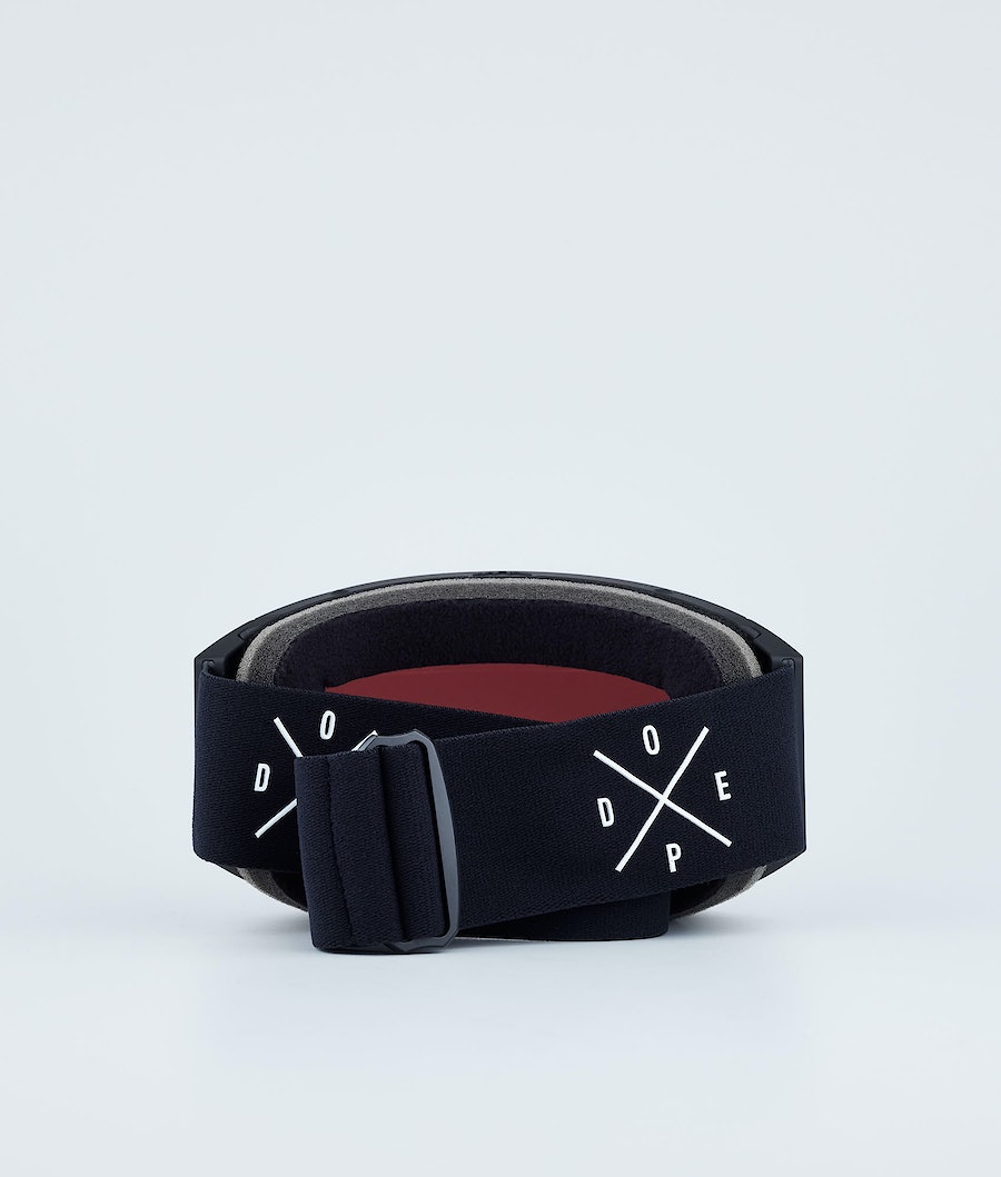 Dope Sight Skibrille Herren Schwarz Rot | EP8763409