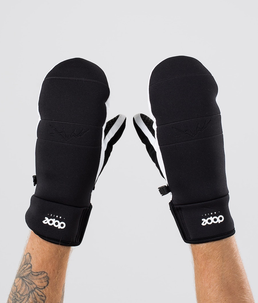 Dope Signet Fäustlinge Herren Schwarz Weiß | QP8952617