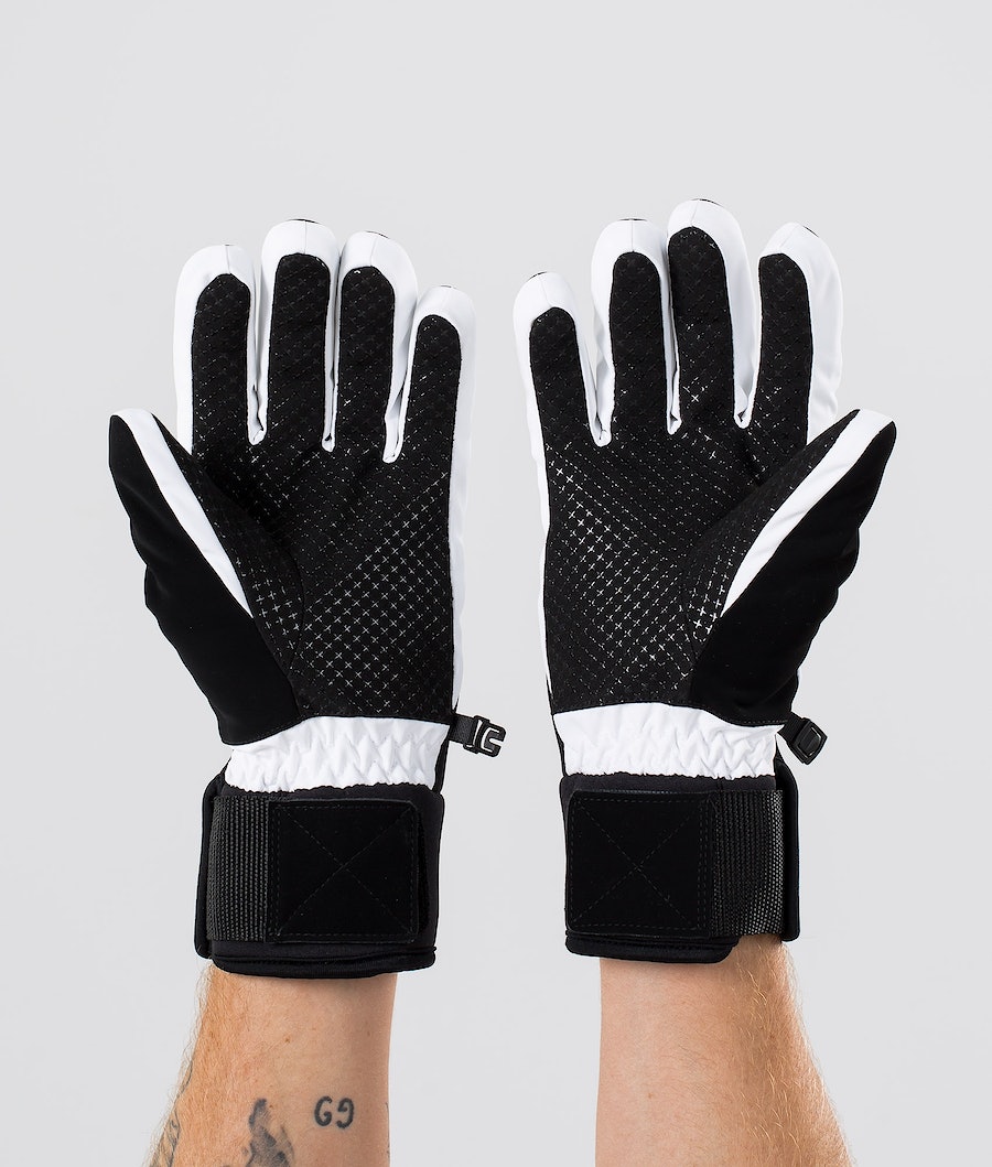 Dope Signet Skihandschuhe Herren Schwarz Weiß | VB7013684