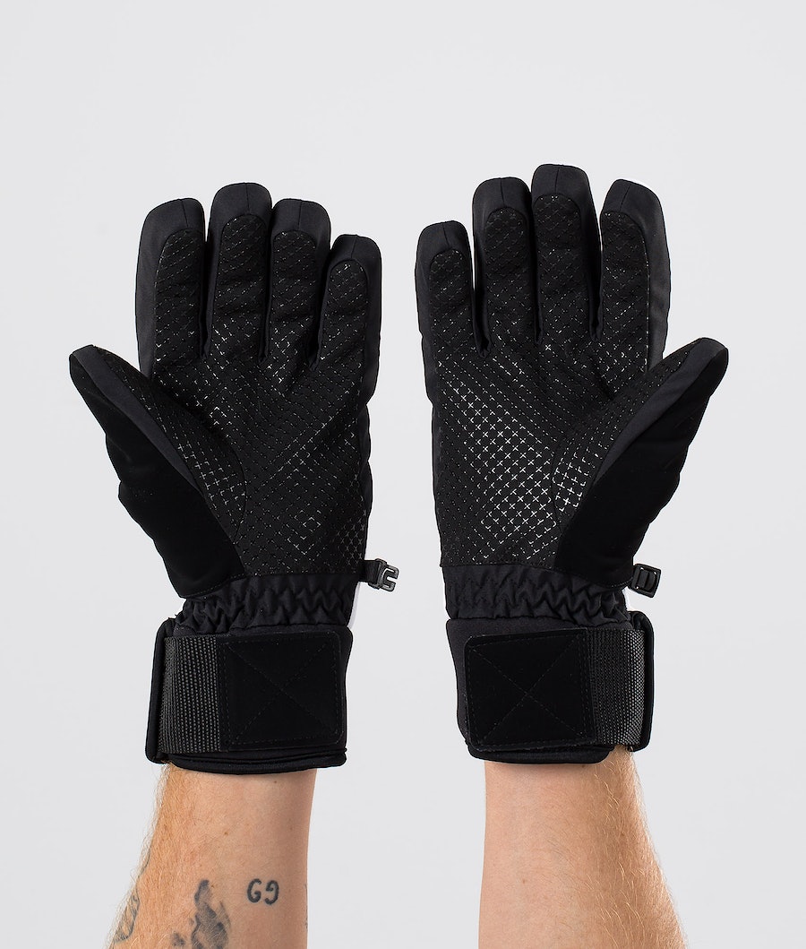 Dope Signet Skihandschuhe Herren Weiß Schwarz | WU4267308