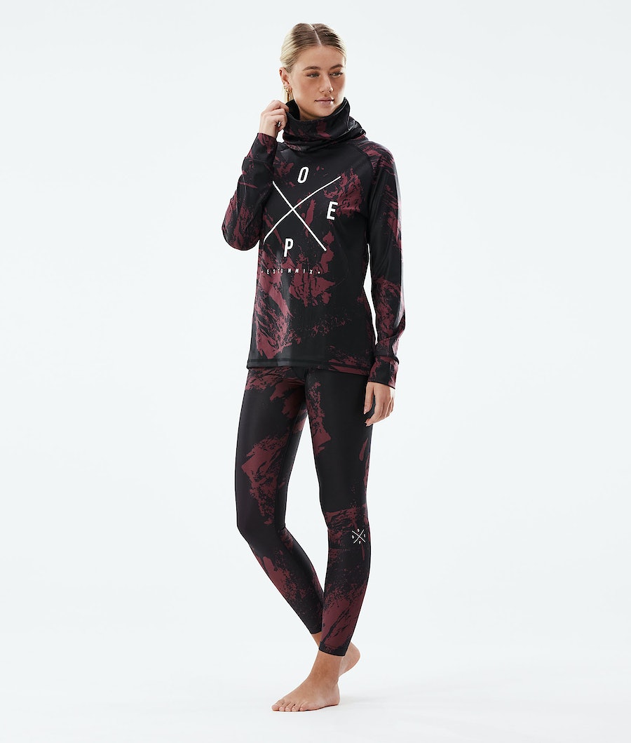 Dope Snuggle 2X-UP W Funktionshose Damen Bordeaux | IW8170362