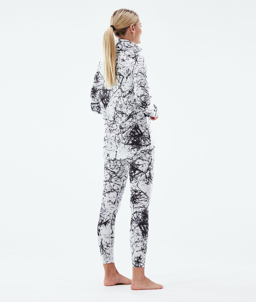 Dope Snuggle 2X-UP W Funktionshose Damen Weiß Schwarz | JA6798201