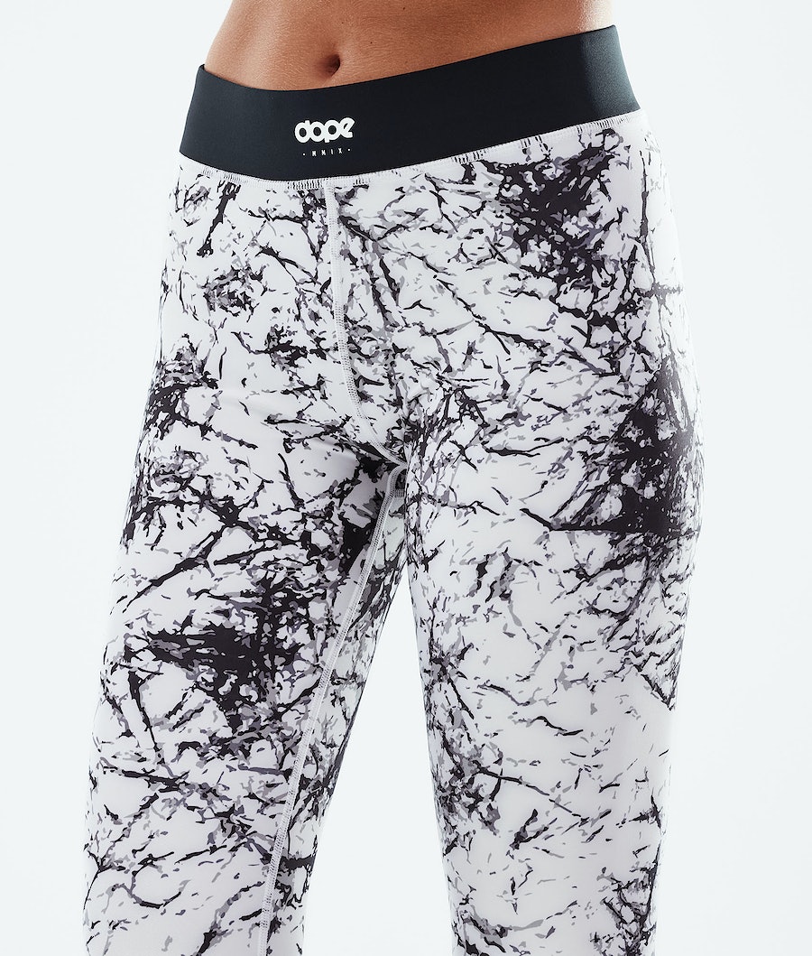 Dope Snuggle 2X-UP W Funktionshose Damen Weiß Schwarz | JA6798201