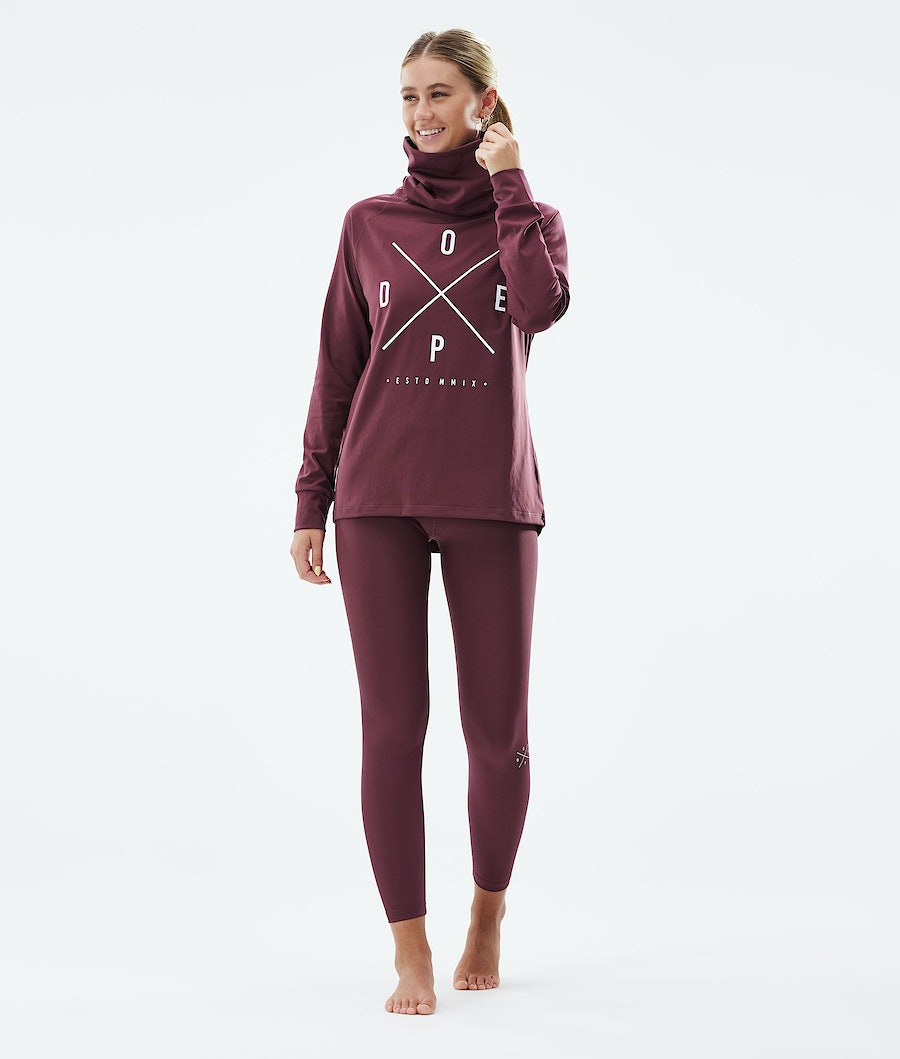 Dope Snuggle 2X-UP W Funktionshose Damen Bordeaux | WH6321095