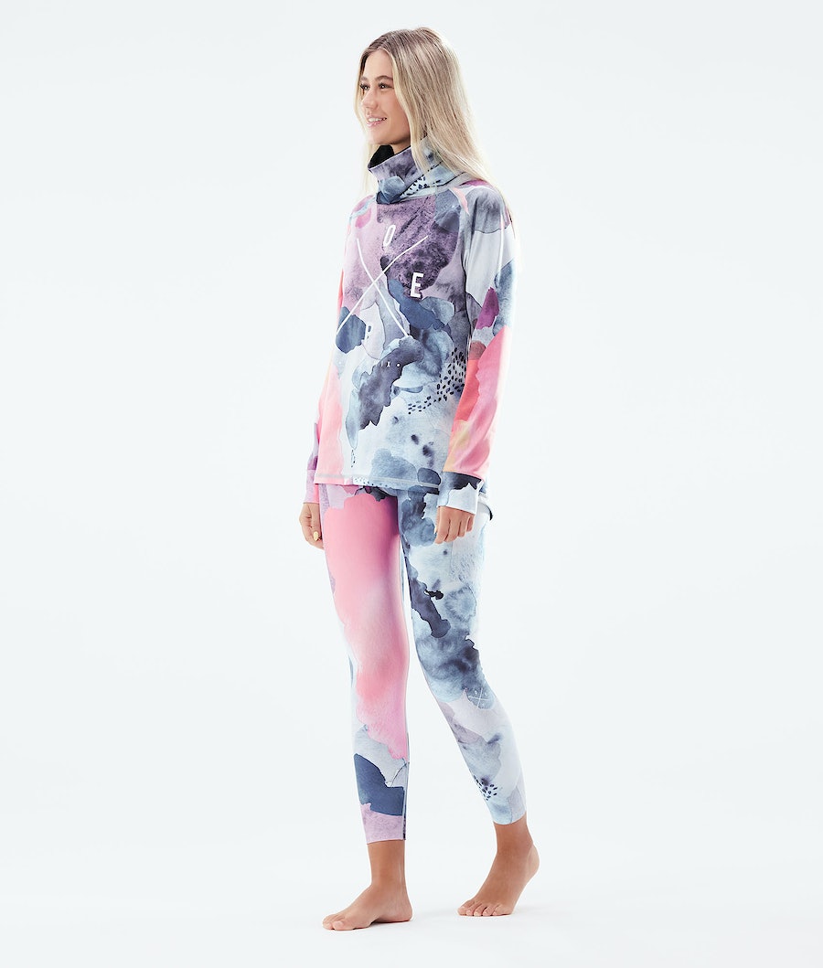Dope Snuggle 2X-UP W Funktionsshirt Damen Mehrfarbig Rosa | DZ0428135