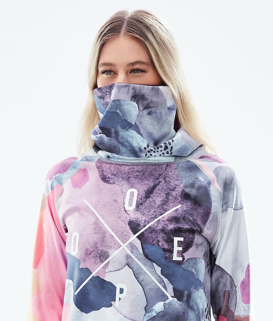 Dope Snuggle 2X-UP W Funktionsshirt Damen Mehrfarbig Rosa | DZ0428135