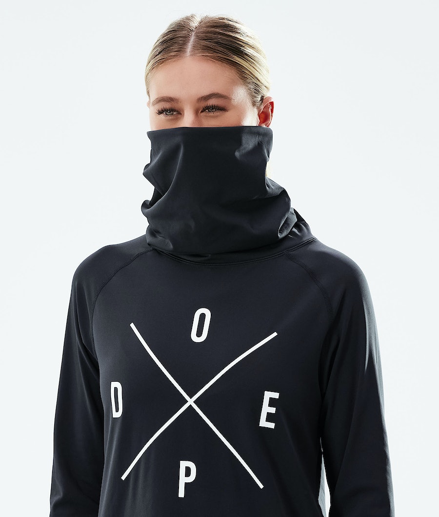 Dope Snuggle 2X-UP W Funktionsshirt Damen Schwarz | GL3850179