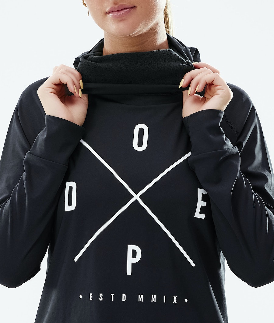 Dope Snuggle 2X-UP W Funktionsshirt Damen Schwarz | GL3850179