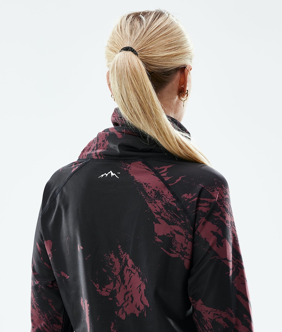 Dope Snuggle 2X-UP W Funktionsshirt Damen Bordeaux | HU6273140