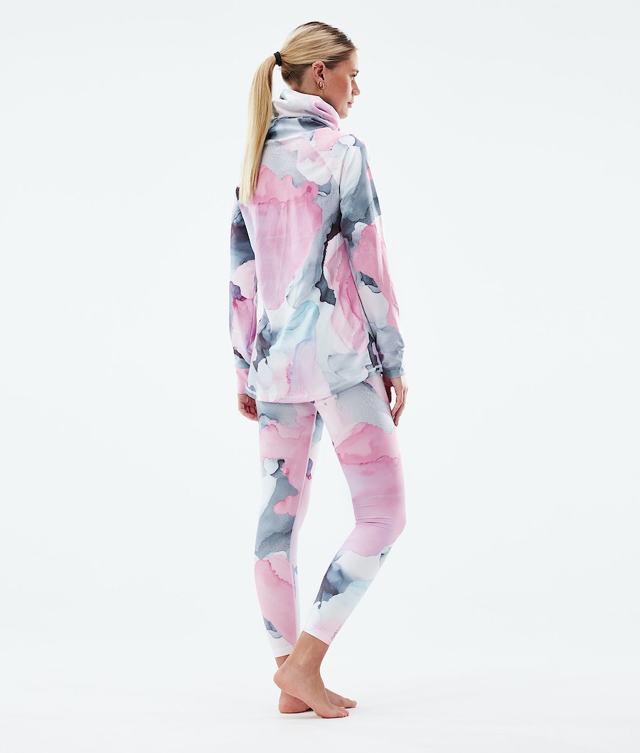 Dope Snuggle 2X-UP W Funktionsshirt Damen Mehrfarbig Rosa | JA4269870