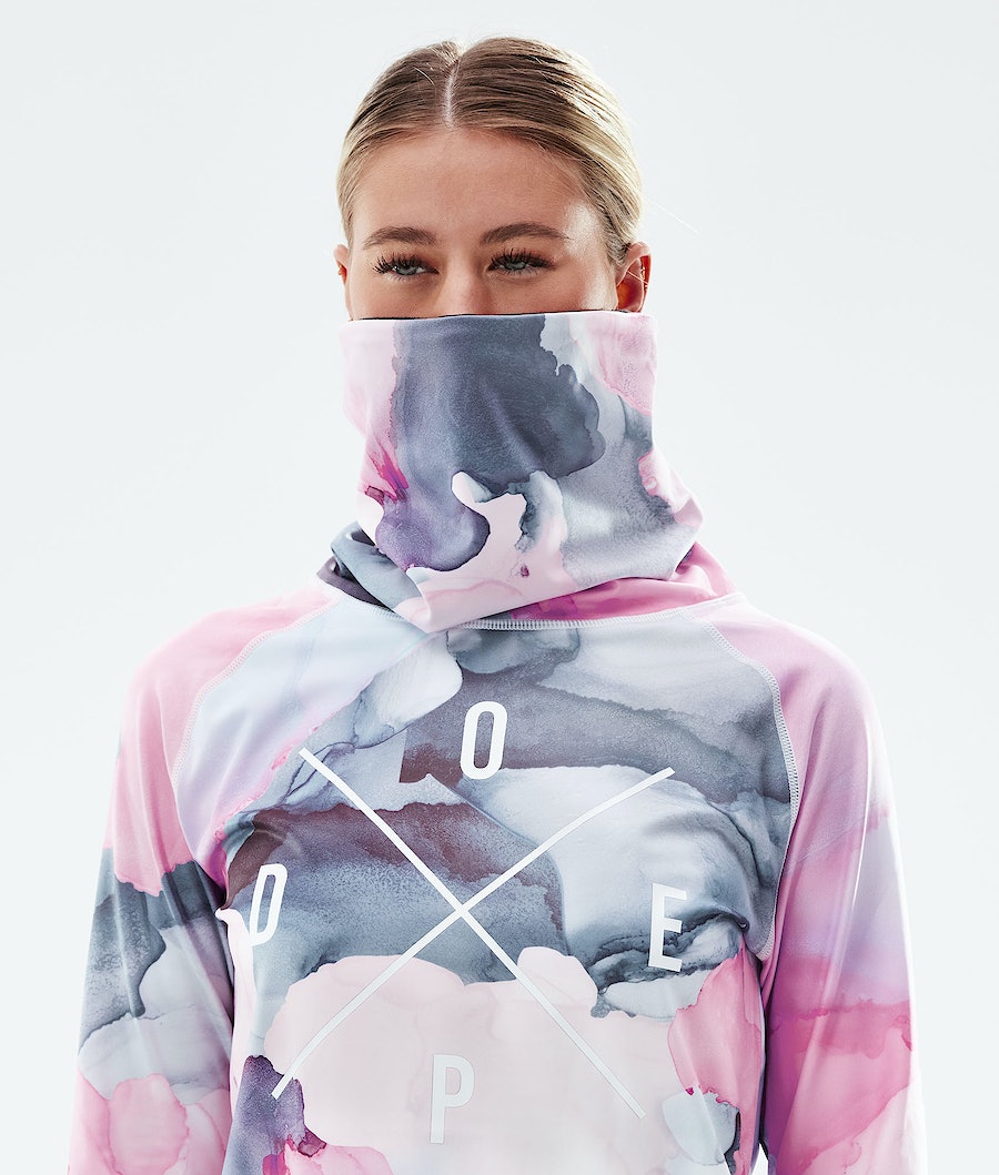 Dope Snuggle 2X-UP W Funktionsshirt Damen Mehrfarbig Rosa | JA4269870