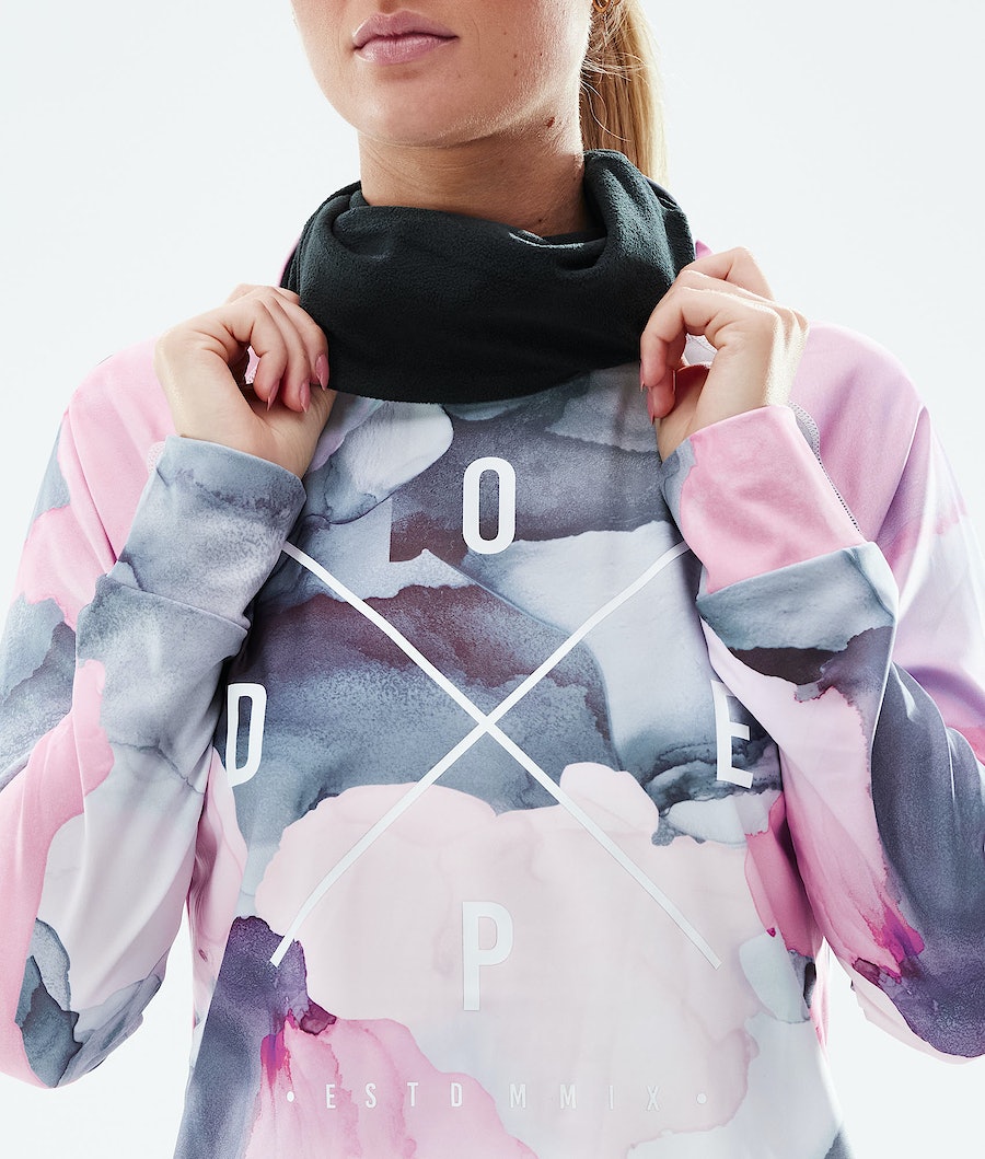 Dope Snuggle 2X-UP W Funktionsshirt Damen Mehrfarbig Rosa | JA4269870