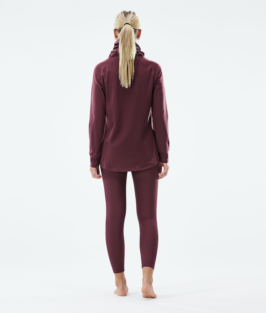 Dope Snuggle 2X-UP W Funktionsshirt Damen Bordeaux | JK6129407