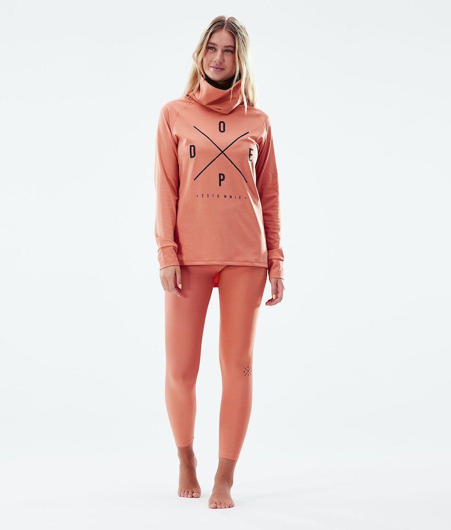 Dope Snuggle 2X-UP W Funktionsshirt Damen Orange | OG3857402