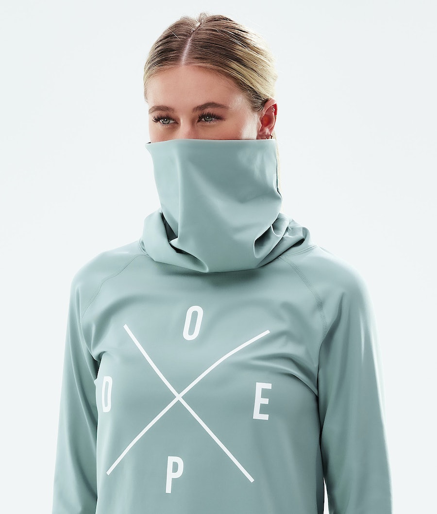 Dope Snuggle 2X-UP W Funktionsshirt Damen Grün | SD2096413