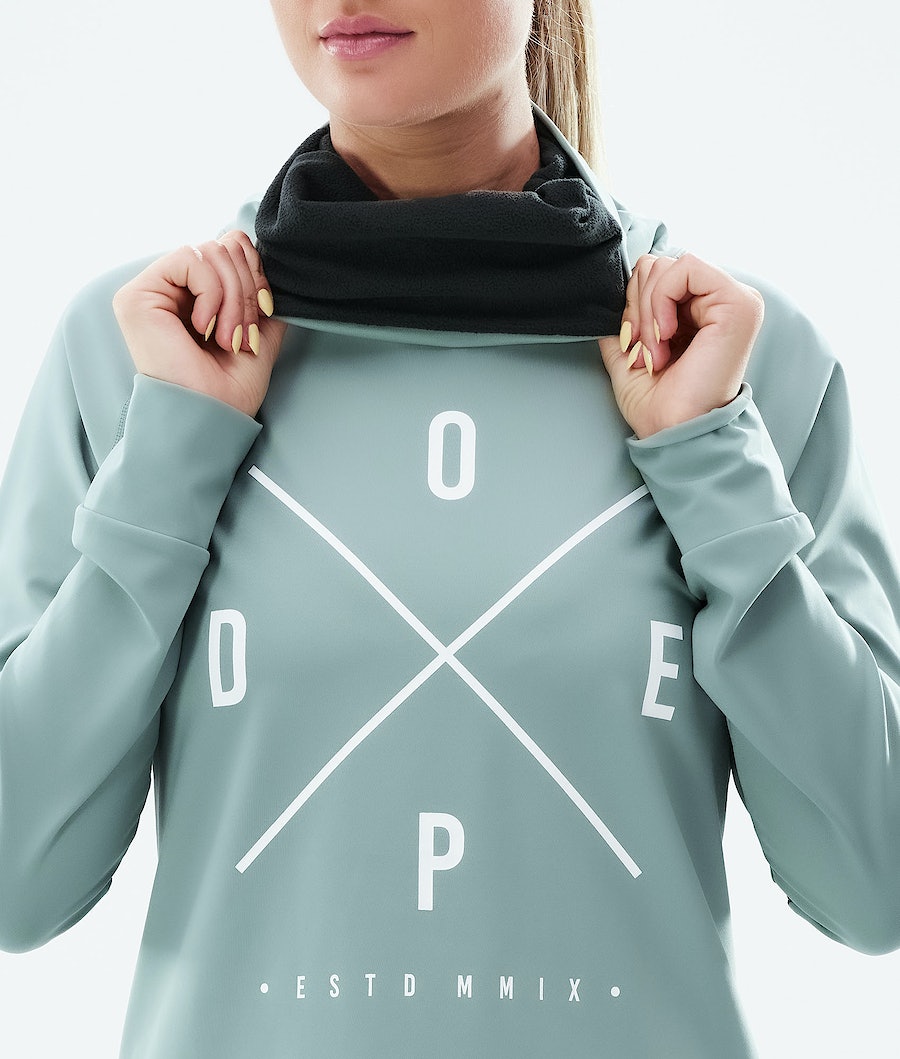 Dope Snuggle 2X-UP W Funktionsshirt Damen Grün | SD2096413