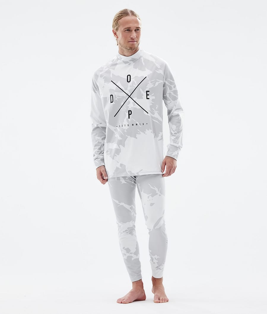 Dope Snuggle Funktionsshirt Herren Grau Camouflage | YG9318256
