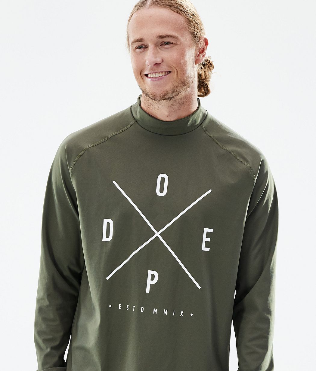 Dope Snuggle Funktionsshirt Herren Olivgrün Grün | RL9635814