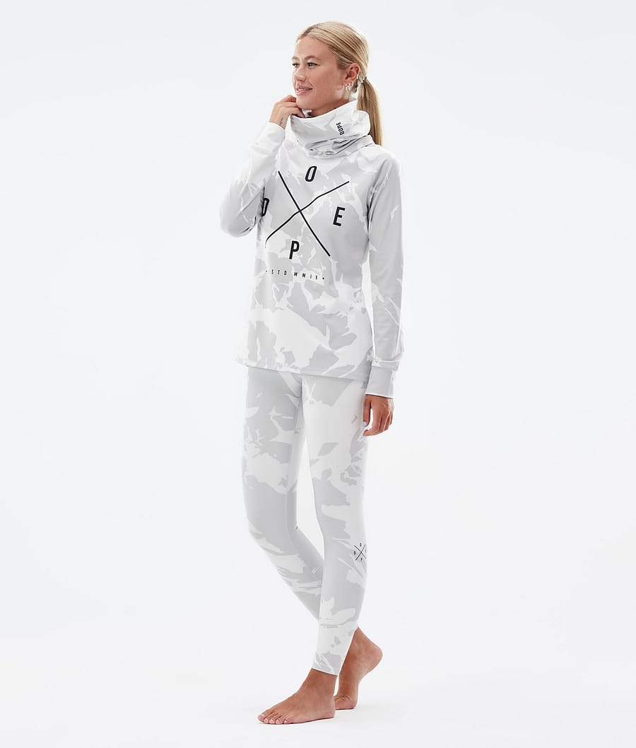 Dope Snuggle W Funktionshose Damen Grau Camouflage | PU5936018