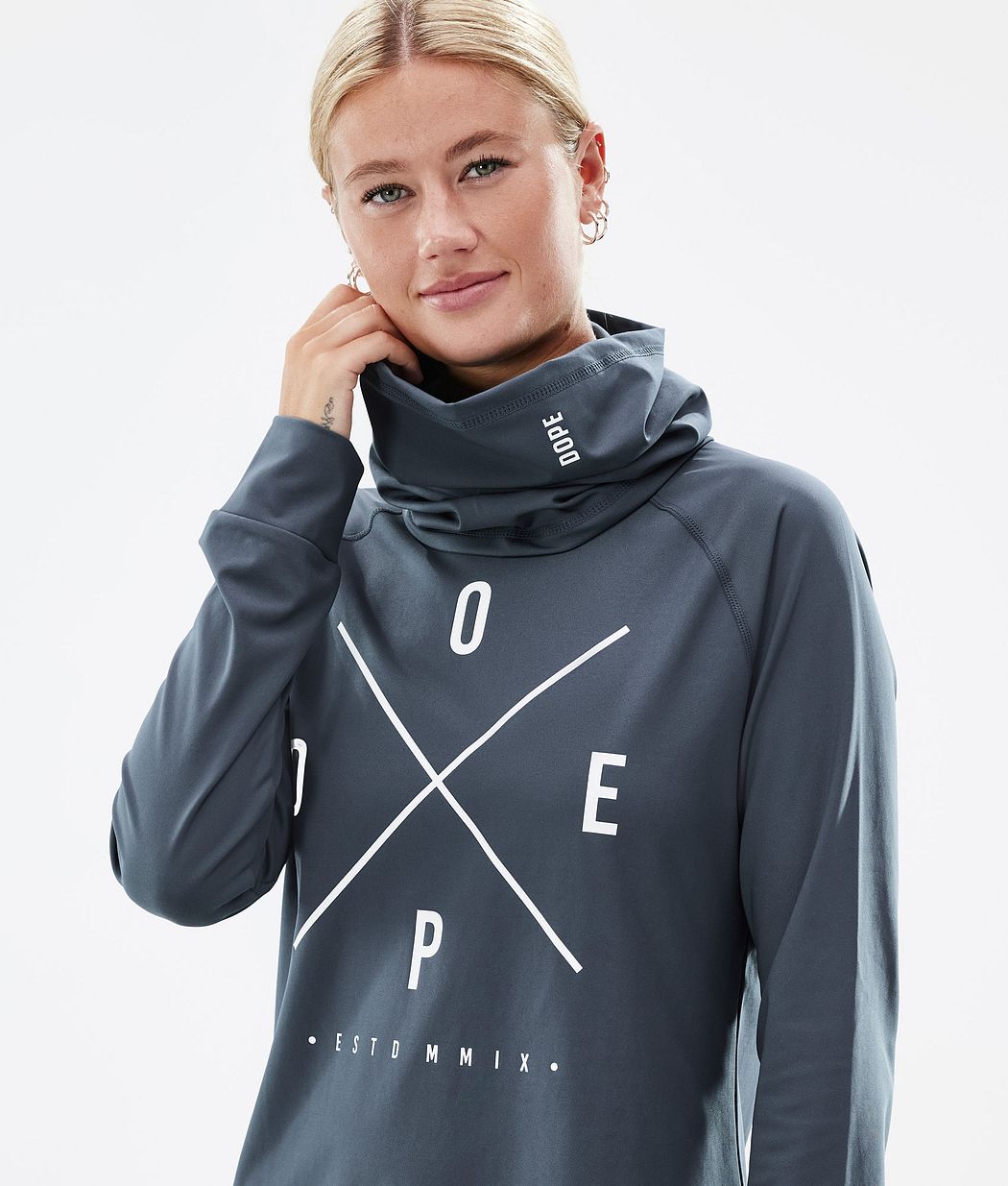 Dope Snuggle W Funktionsshirt Damen Blau | BH0432596