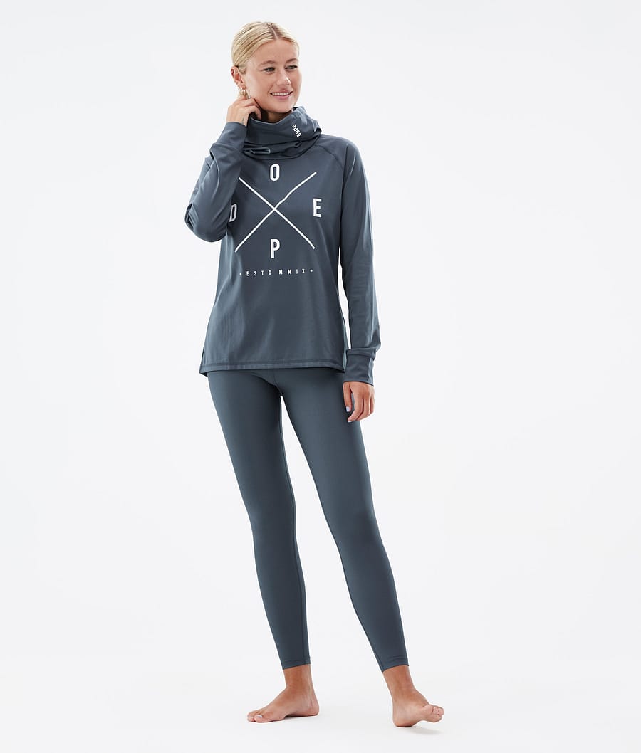 Dope Snuggle W Funktionsshirt Damen Blau | BH0432596