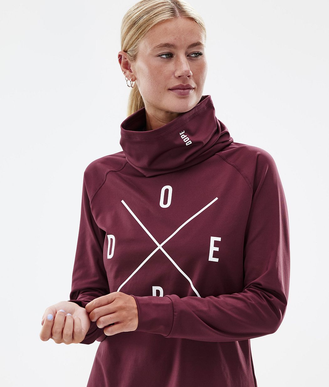 Dope Snuggle W Funktionsshirt Damen Bordeaux | RE3096857