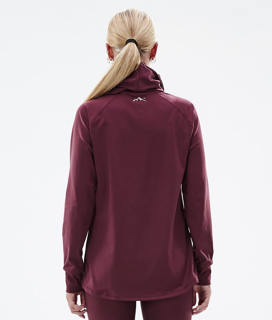 Dope Snuggle W Funktionsshirt Damen Bordeaux | RE3096857
