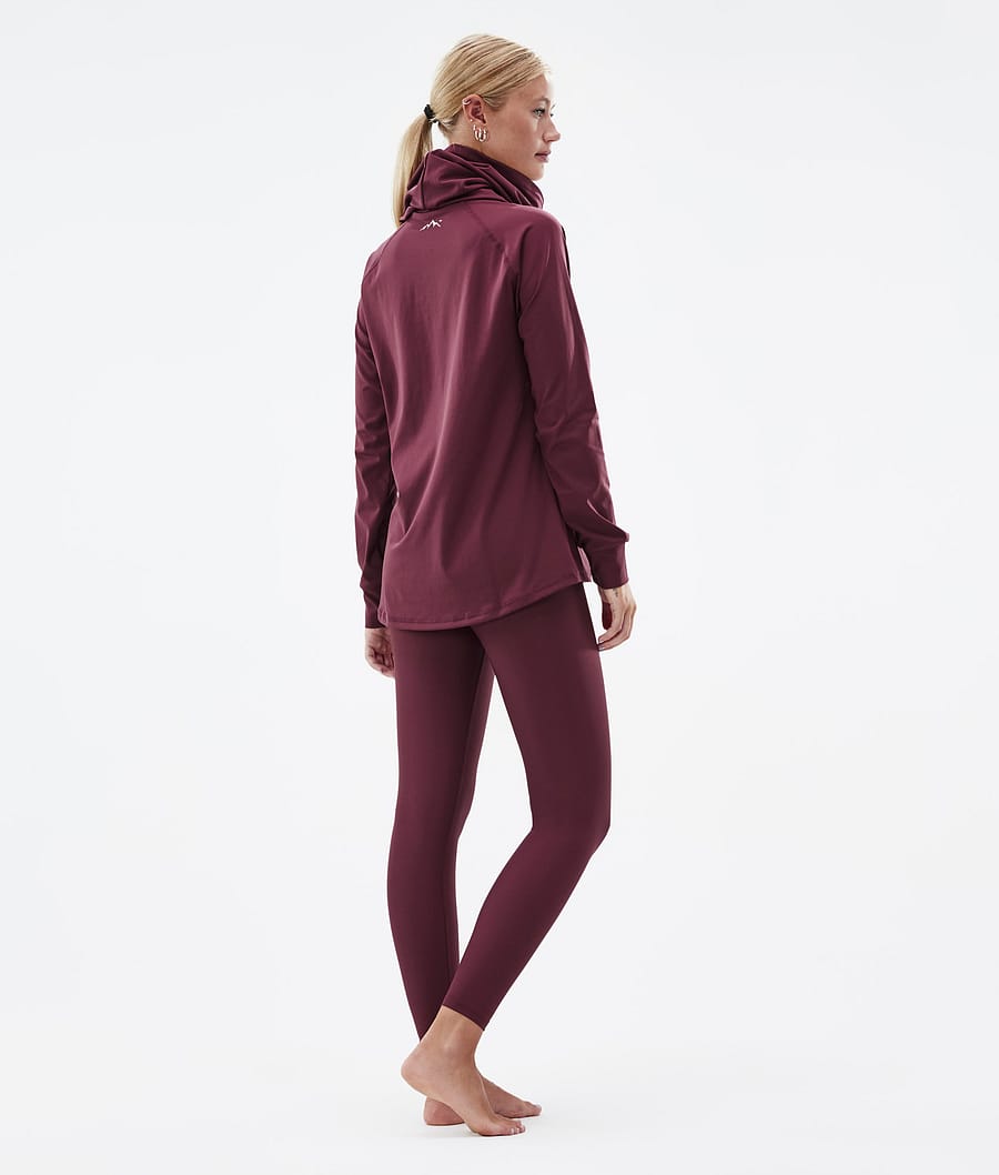 Dope Snuggle W Funktionsshirt Damen Bordeaux | RE3096857