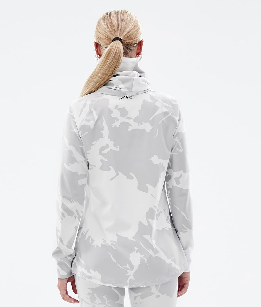 Dope Snuggle W Funktionsshirt Damen Grau Camouflage | LV7368015