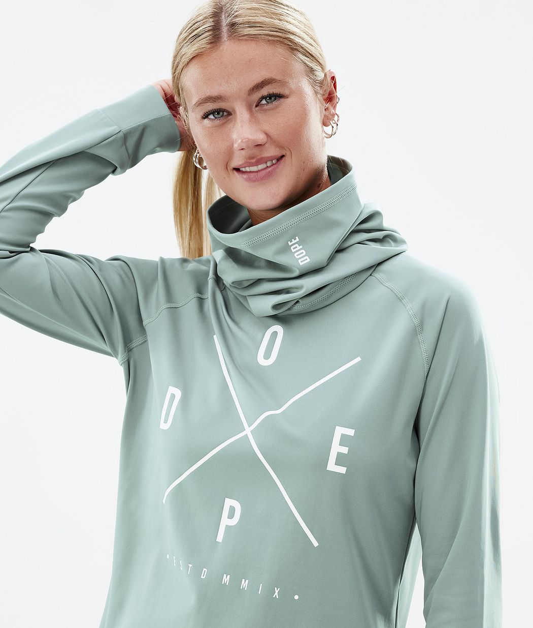 Dope Snuggle W Funktionsshirt Damen Grün | HS0873516