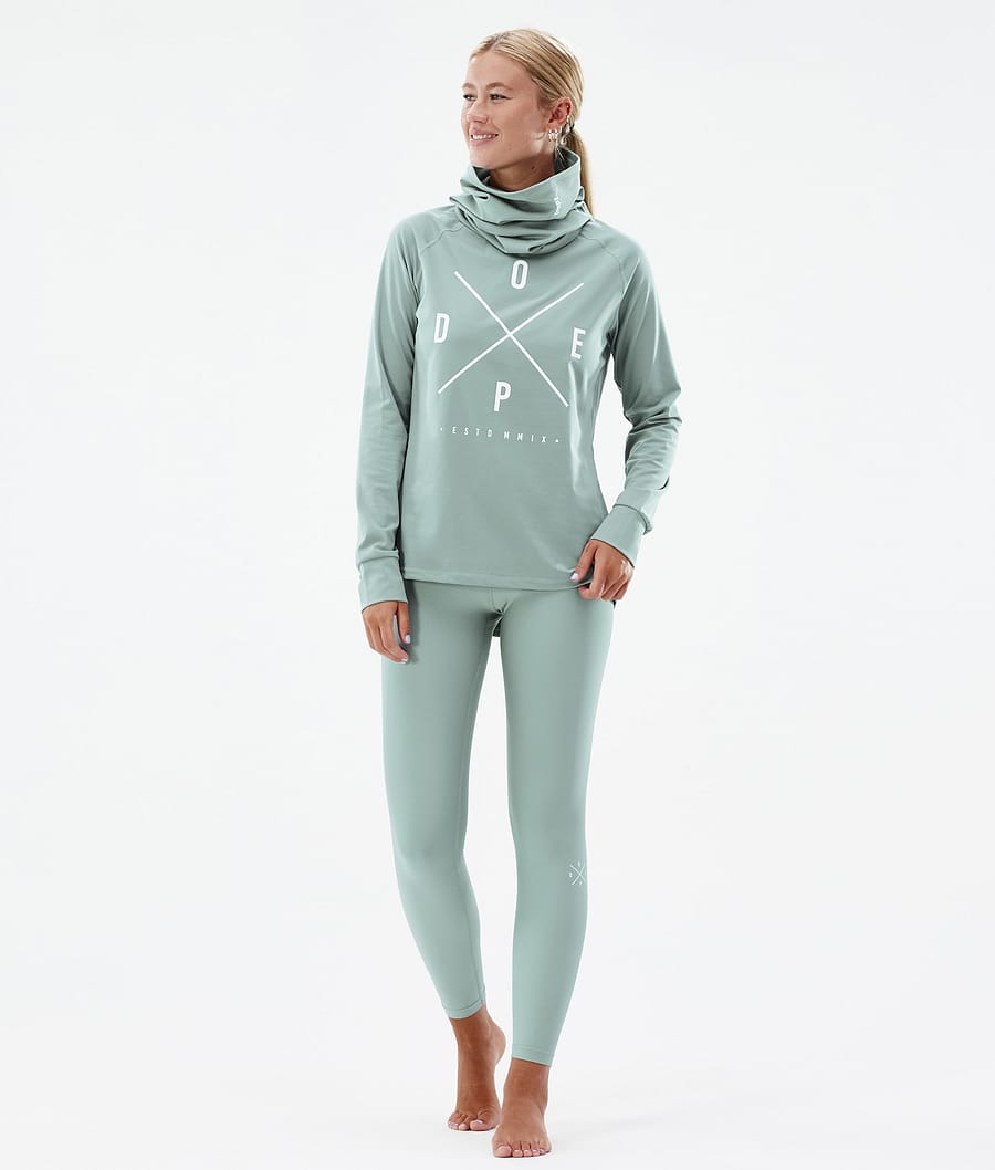 Dope Snuggle W Funktionsshirt Damen Grün | HS0873516