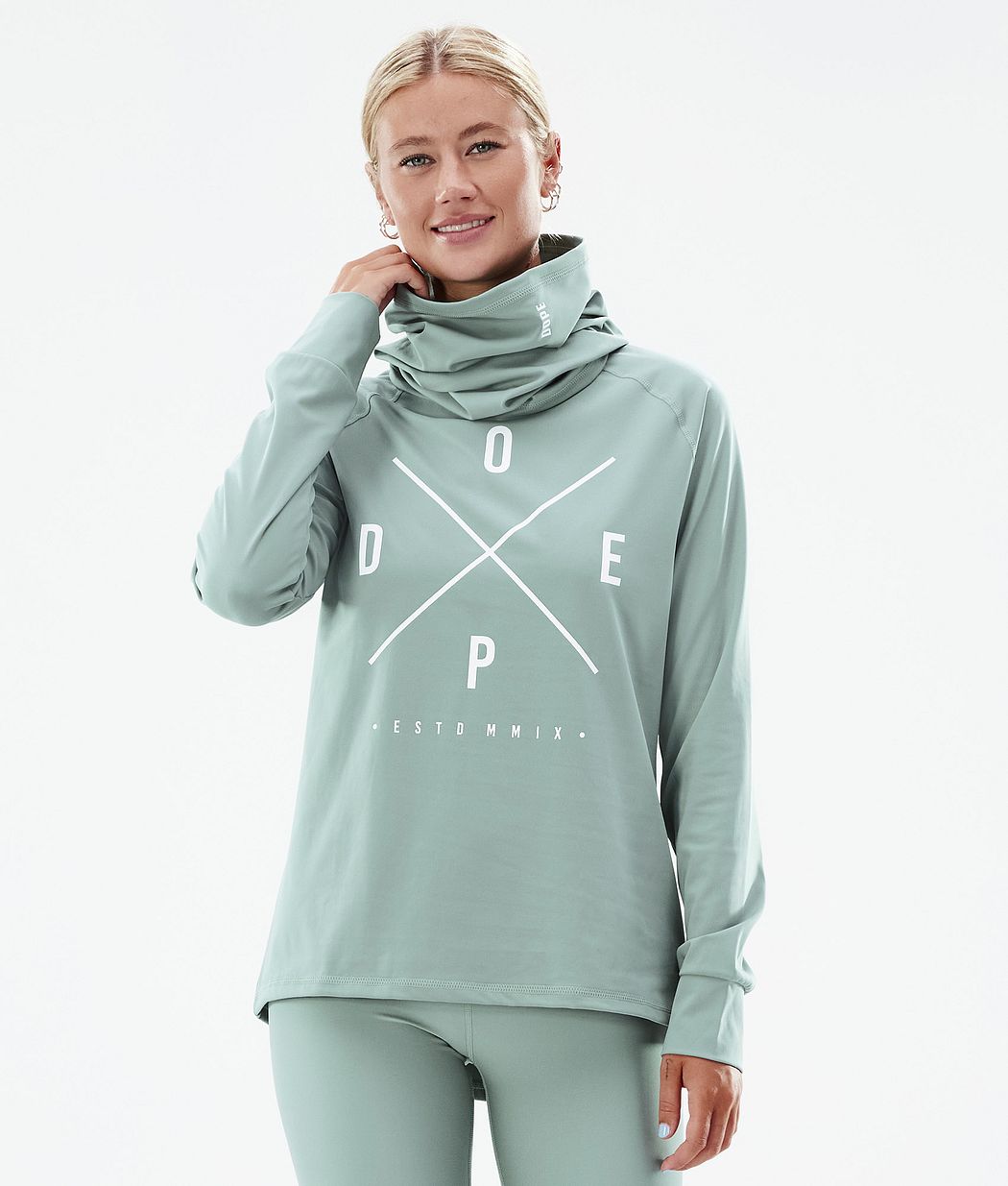 Dope Snuggle W Funktionsshirt Damen Grün | HS0873516