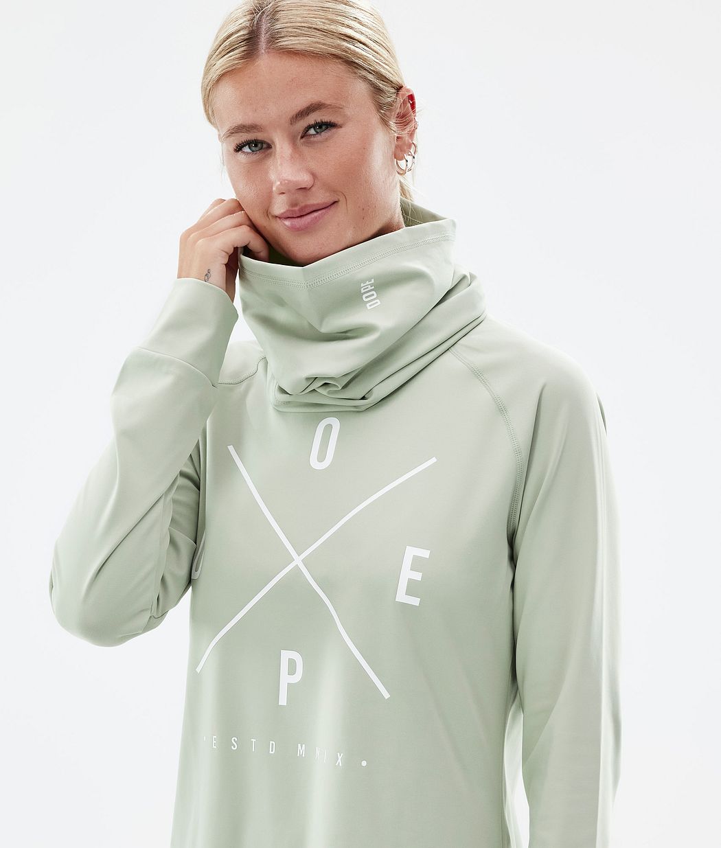 Dope Snuggle W Funktionsshirt Damen Grün | MZ9058416