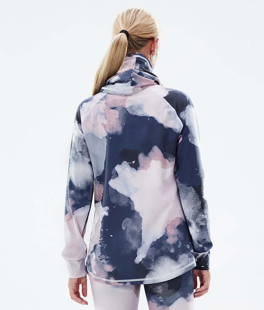Dope Snuggle W Funktionsshirt Damen Mehrfarbig Navy | JG2361087