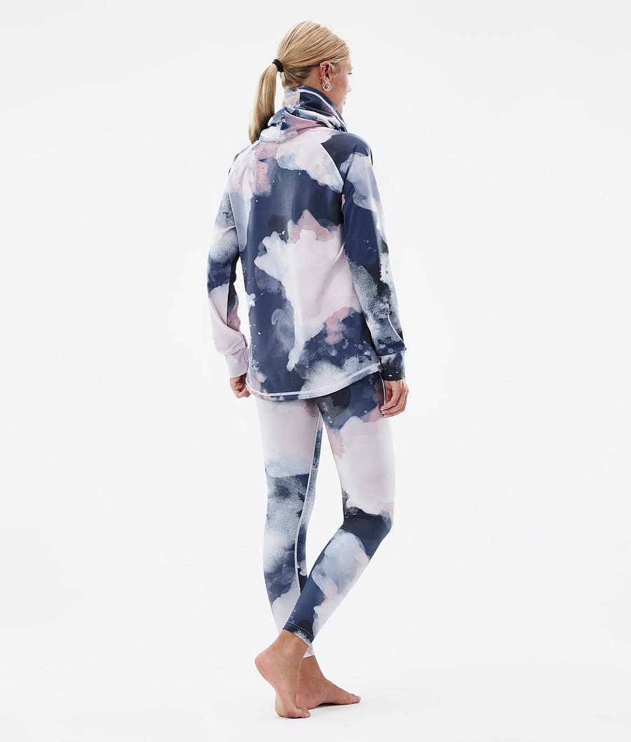 Dope Snuggle W Funktionsshirt Damen Mehrfarbig Navy | JG2361087
