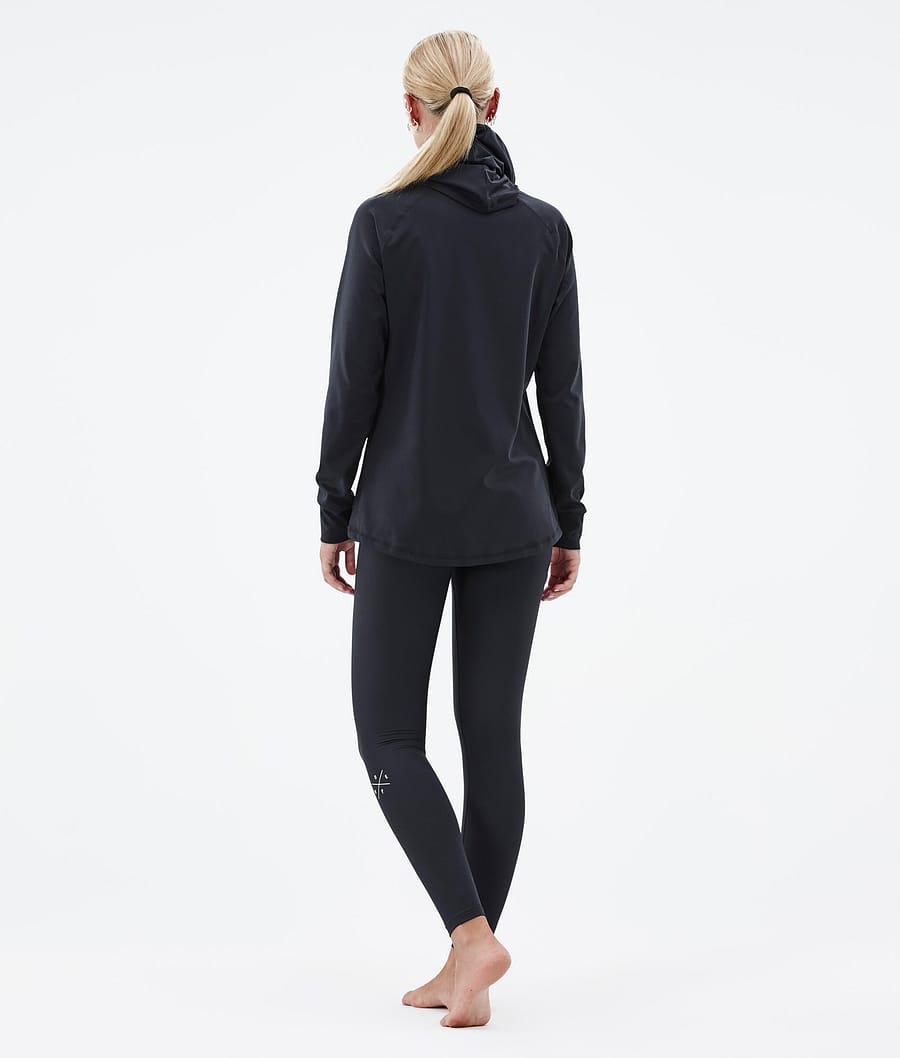Dope Snuggle W Funktionsshirt Damen Schwarz | VU7125893