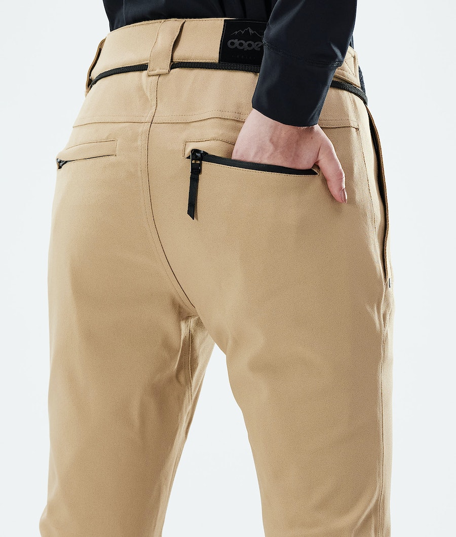 Dope Tigress 2021 Snowboardhosen Damen Khaki | HU2846397
