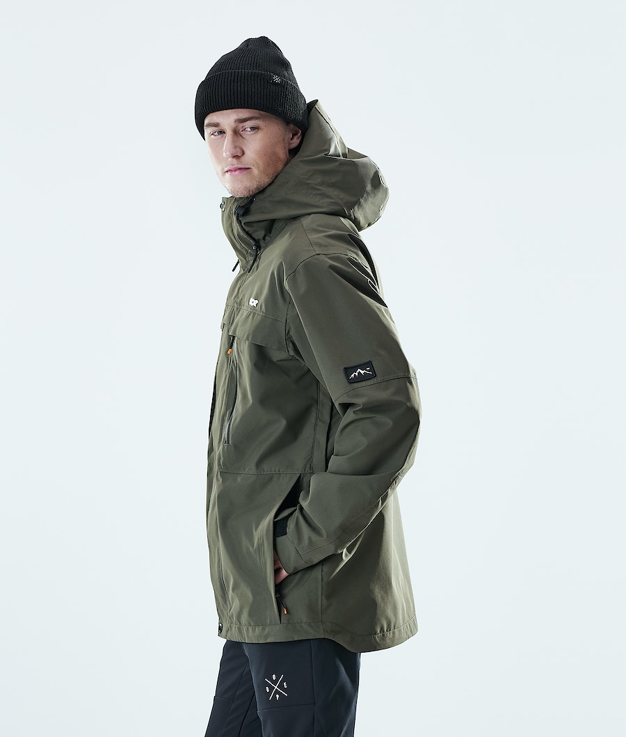 Dope Trekker Skijacke Herren Olivgrün Grün | WR6431295