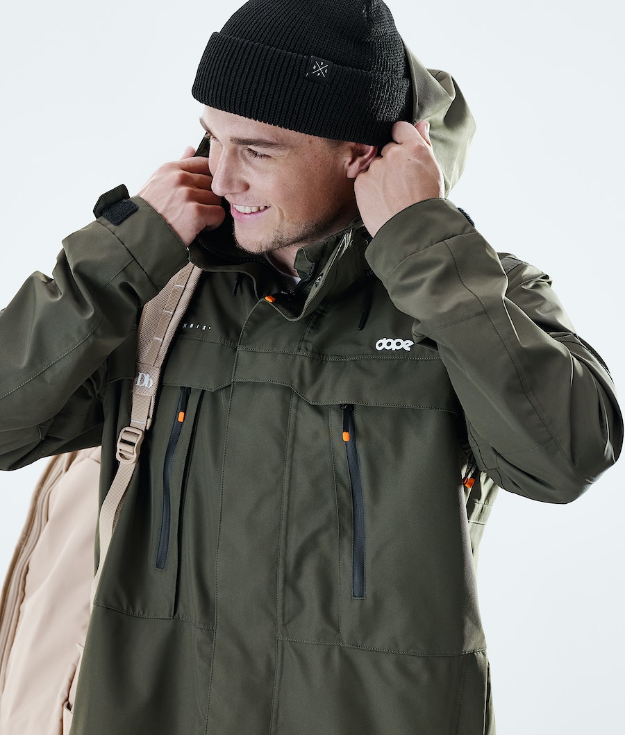 Dope Trekker Skijacke Herren Olivgrün Grün | WR6431295