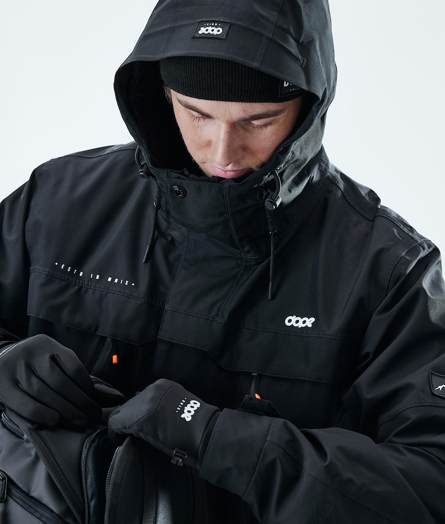 Dope Trekker Skijacke Herren Schwarz | FI7108346