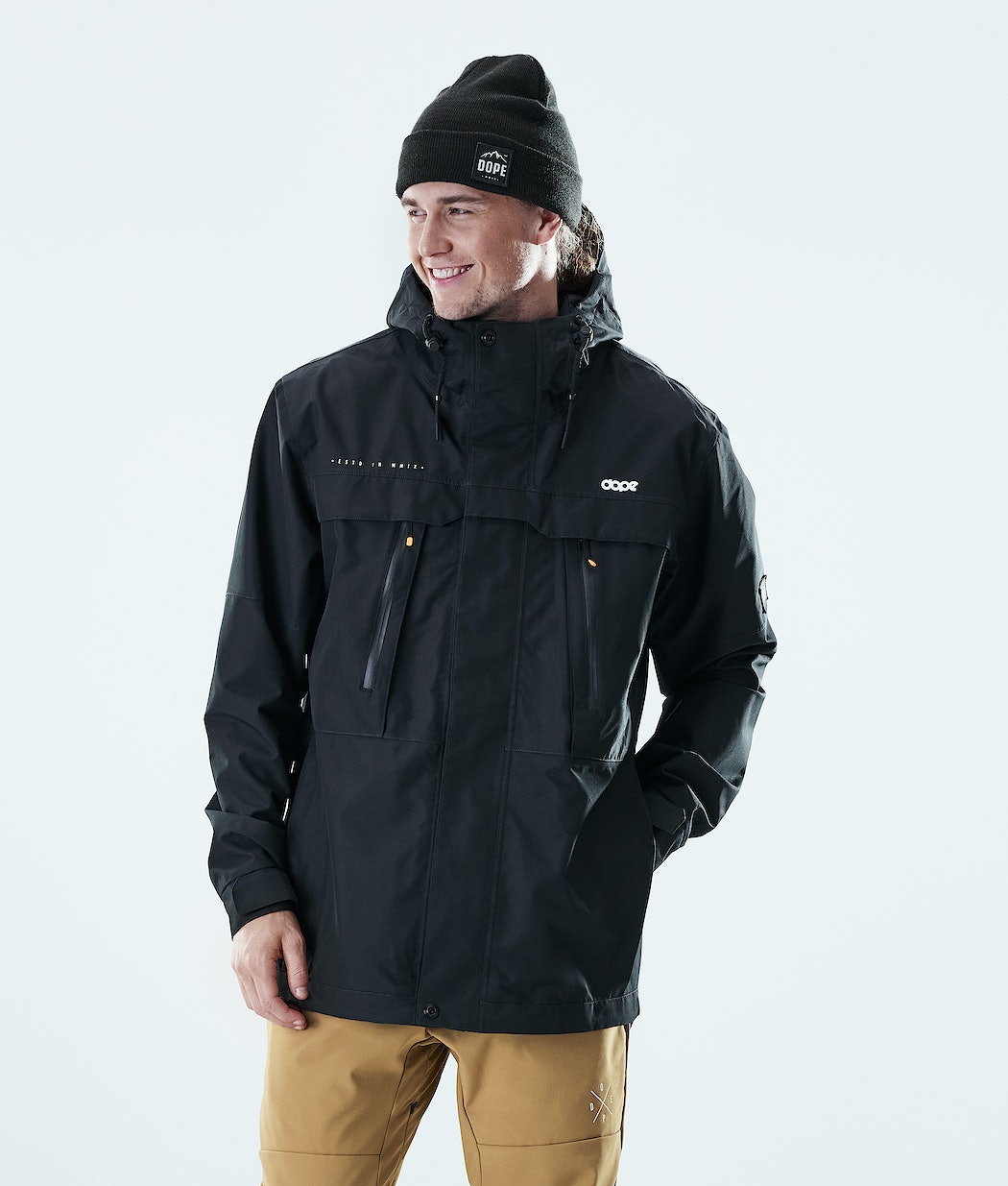 Dope Trekker Skijacke Herren Schwarz | FI7108346