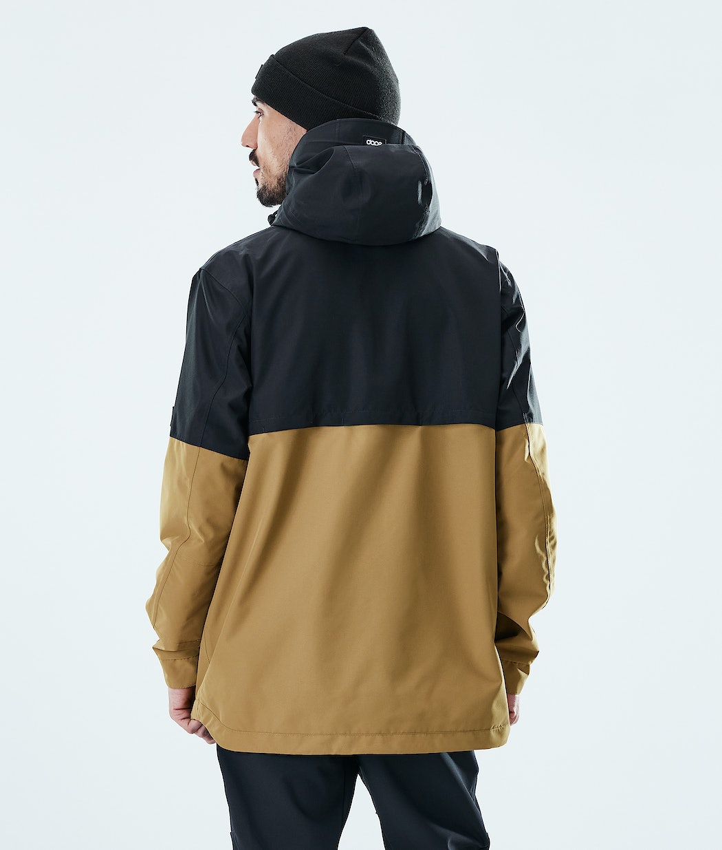 Dope Trekker Skijacke Herren Schwarz Gold | DL6204539