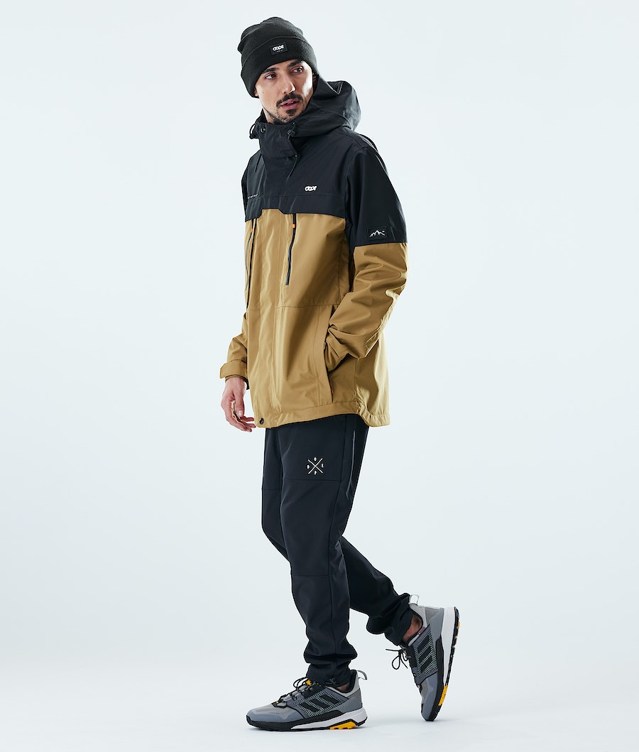 Dope Trekker Skijacke Herren Schwarz Gold | DL6204539