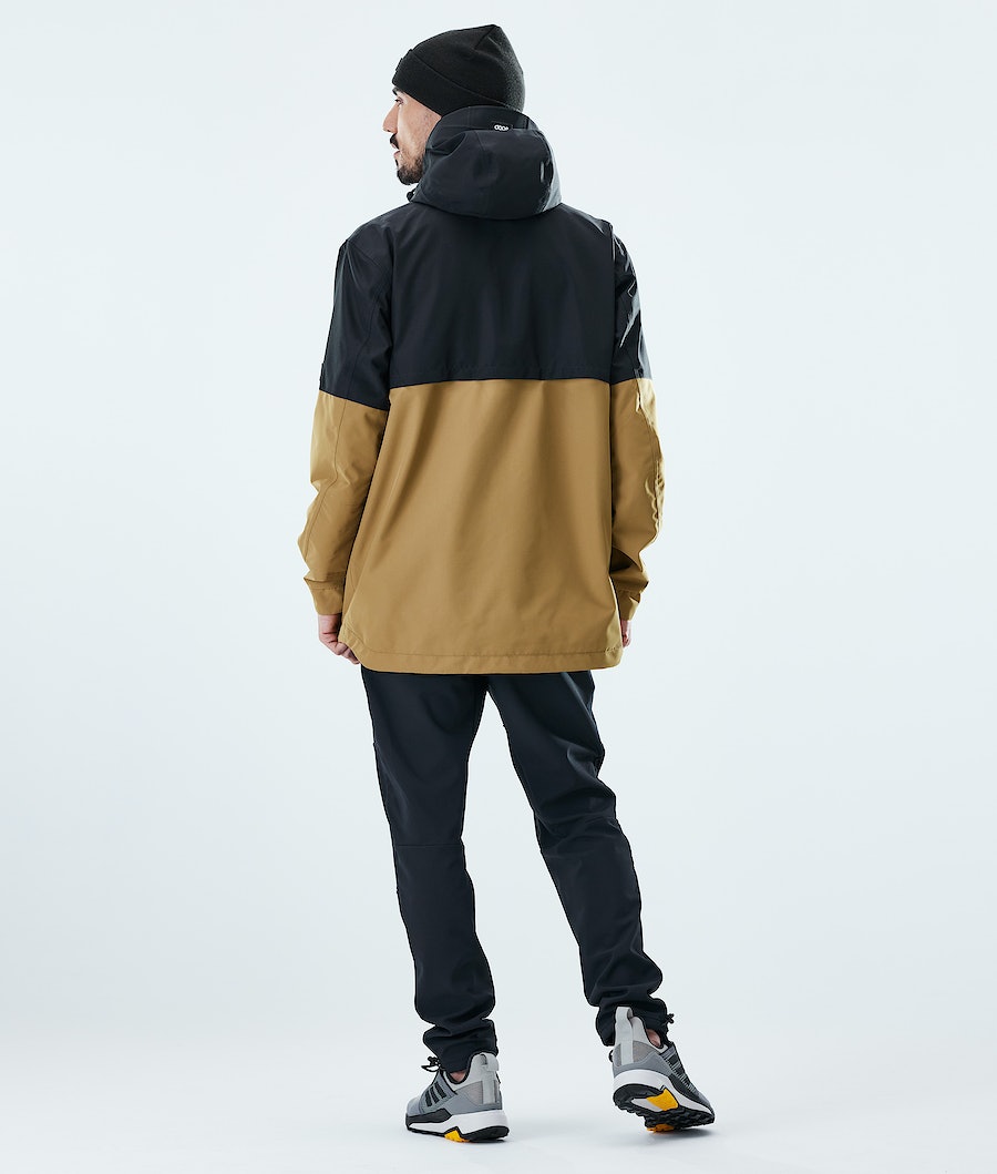 Dope Trekker Skijacke Herren Schwarz Gold | DL6204539