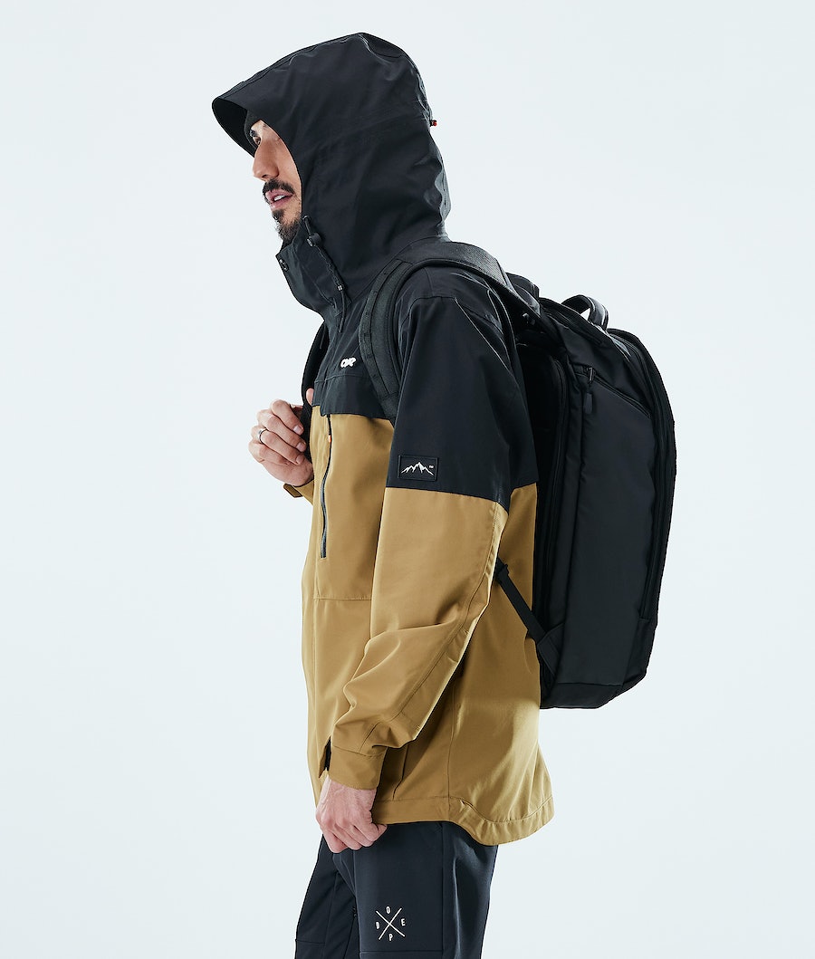 Dope Trekker Skijacke Herren Schwarz Gold | DL6204539