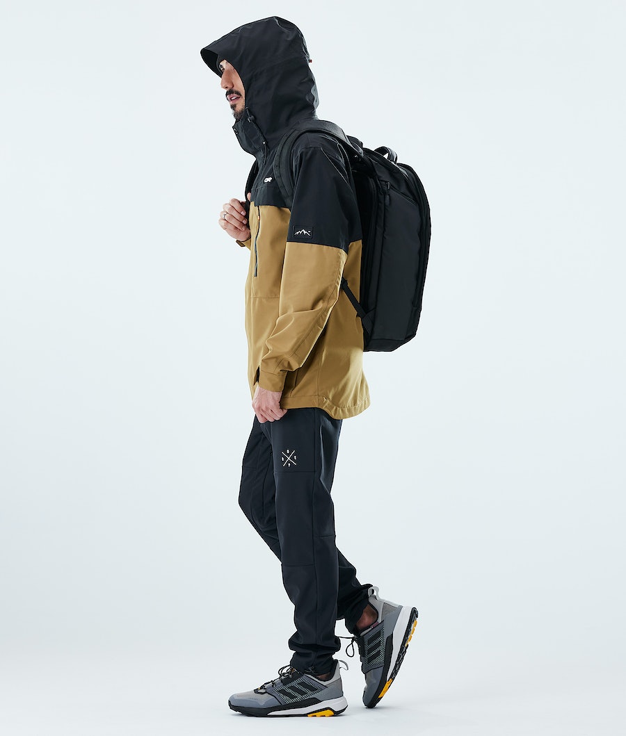 Dope Trekker Skijacke Herren Schwarz Gold | DL6204539